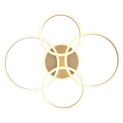 Globo - LED Stmívatelné stropní svítidlo LED/92W/230V 3000K 68x84,5 cm