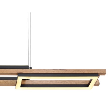 Globo - LED Lustr na lanku LED/30W/230V