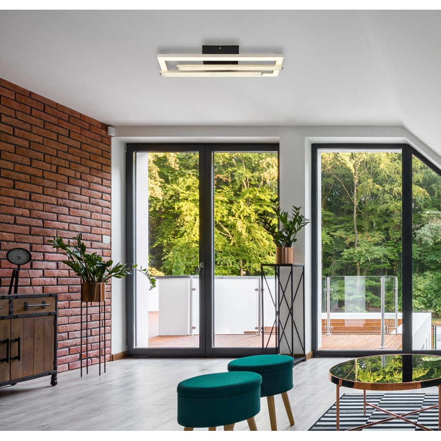 Globo - LED Stropní svítidlo LED/24W/230V 4000K matný chrom