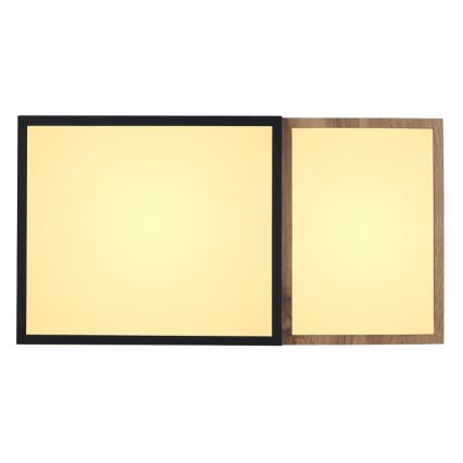 Globo 67286-30 - LED Stropní svítidlo GUNDI LED/30W/230V 35x65 cm hnědá/černá