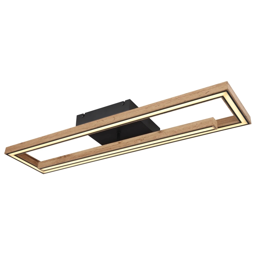 Globo 67287D1 - LED Stropní svítidlo MANDERA LED/36W/230V 20x80 cm hnědá