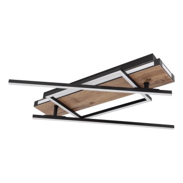 Globo 67299D3 - LED Stropní svítidlo COLLI LED/40W/230V 88x120 cm béžová/černá