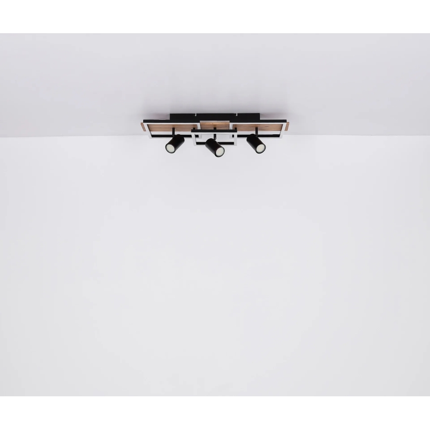 Globo - LED Stropní svítidlo LED/48W/230V + 3xGU10/5W 3000K 27x72 cm