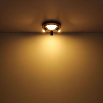 Globo - LED Bodové svítidlo 3xGU10/5W/230V + LED/15W/230V