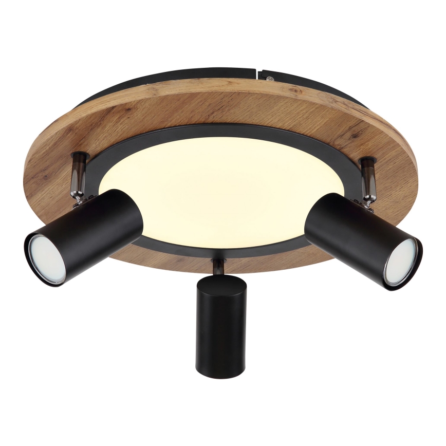 Globo - LED Bodové svítidlo 3xGU10/5W/230V + LED/15W/230V