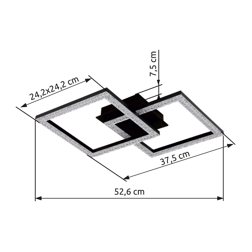 Globo - LED Stropní svítidlo LED/20W/230V