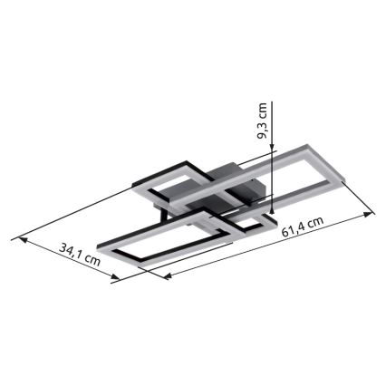 Globo - LED Stropní svítidlo LED/24W/230V