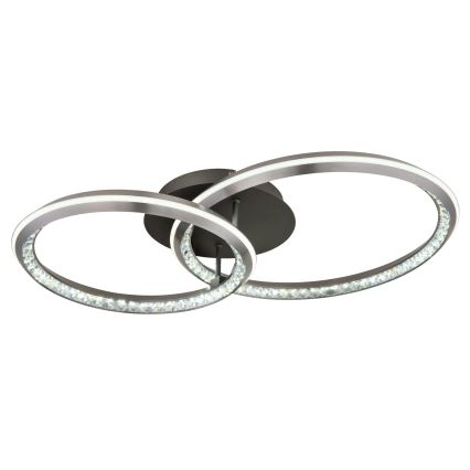 Globo - LED Stmívatelné stropní svítidlo LED/50W/230V 2700-6000K 50x75 cm + dálkové ovládání