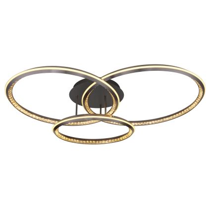 Globo - LED Stmívatelné stropní svítidlo LED/72W/230V 2700-6000K 50x75 cm + dálkové ovládání