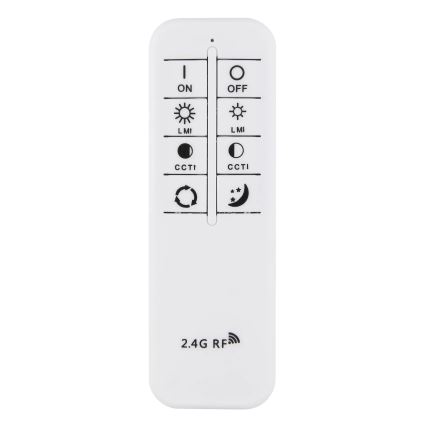 Globo - LED Stmívatelné stropní svítidlo LED/75W/230V 2700-6000K pr. 78 cm + dálkové ovládání