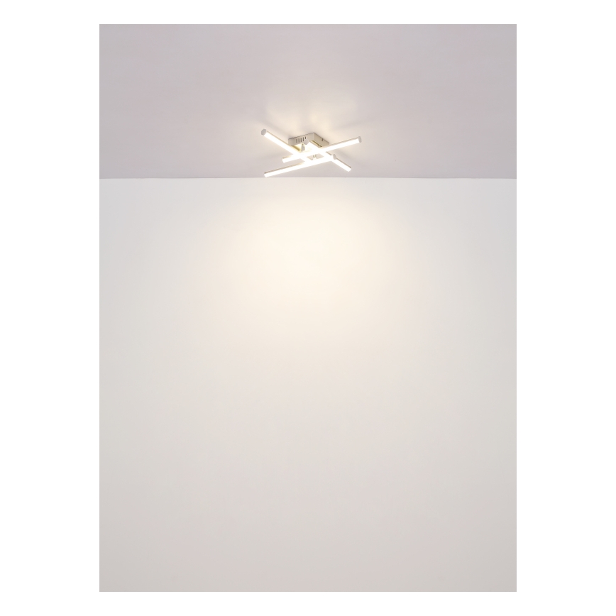 Globo - LED Stropní svítidlo LED/6W/230V 4000K matný chrom