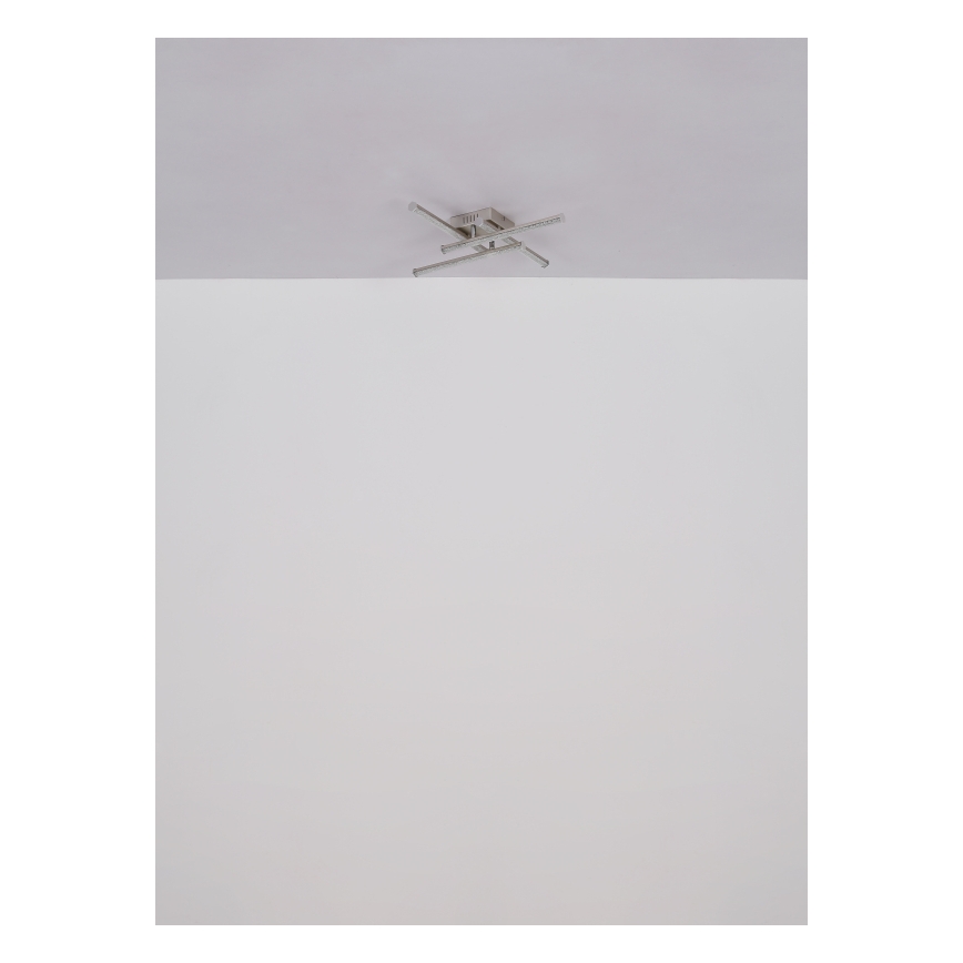 Globo - LED Stropní svítidlo LED/6W/230V 4000K matný chrom