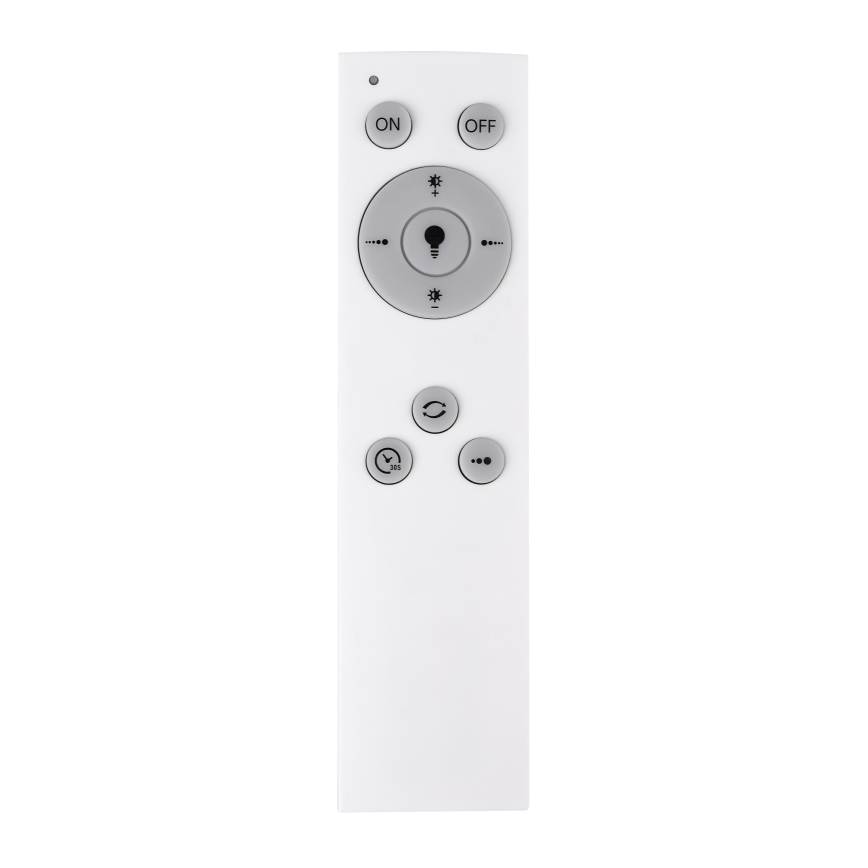 Globo - LED Stmívatelné stropní svítidlo LED/40W/230V 2700-6500K 32,5x87,5 cm černá + dálkové ovládání