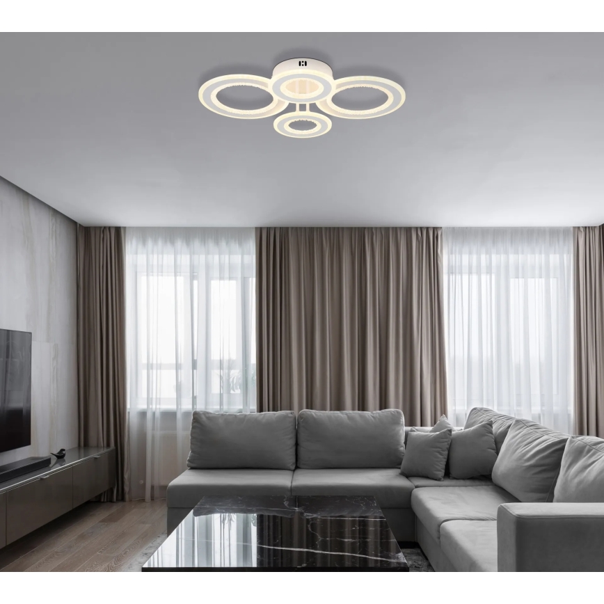 Globo - LED Stropní svítidlo LED/54W/230V 3000/4200/6000K 59x42 cm