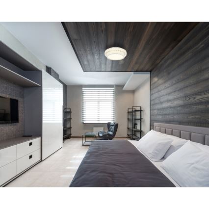 Globo - LED Stmívatelné stropní svítidlo LED/38W/230V 2700-6000K pr. 40 cm + dálkové ovládání