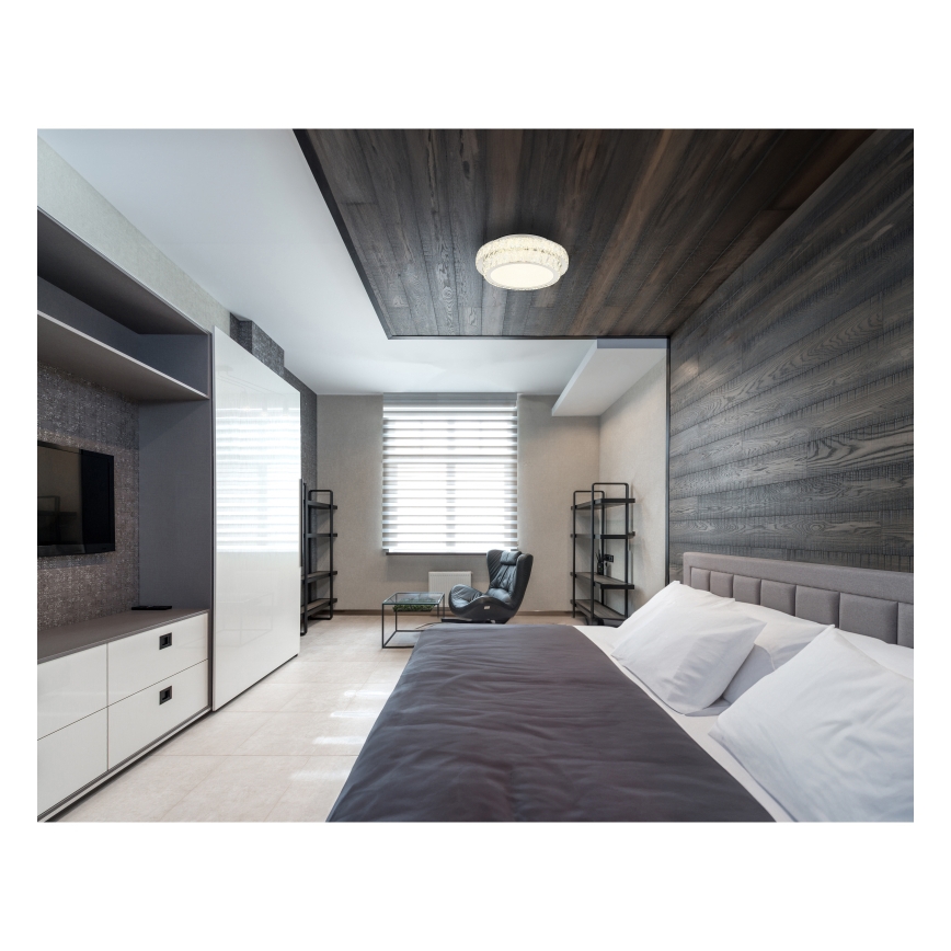 Globo - LED Stmívatelné stropní svítidlo LED/38W/230V 2700-6000K pr. 40 cm + dálkové ovládání
