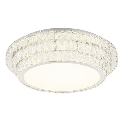Globo - LED Stmívatelné stropní svítidlo LED/58W/230V 2700-6000K pr. 60 cm bílá + dálkové ovládání