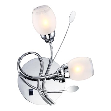 GLOBO 68283-2W - LED Nástěnné svítidlo BILL 2xG9/33W, 6xLED/0,18W GLOBO 68283-2W - LED Nástěnné svítidlo BILL 2xG9/33W, 6xLED/0,18W