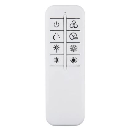 Globo - LED Stmívatelné stropní svítidlo LED/40W/230V 2700-6500K pr. 51,5 cm černá + dálkové ovládání