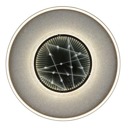 Globo - LED Stropní svítidlo LED/40W/230V 3000/4000/6000K pr. 51,5 cm černá