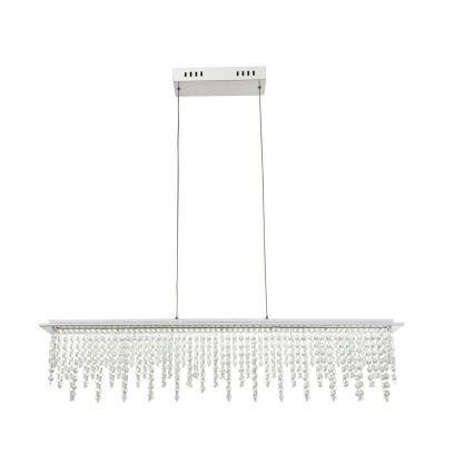 Globo - LED Stmívatelný křišťálový lustr na lanku LED/24W/230V 3000-6000K + dálkové ovládání