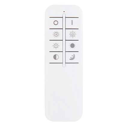 Globo - LED Stmívatelný lustr na lanku LED/40W/230V 2700-6000K lesklý chrom + dálkové ovládání