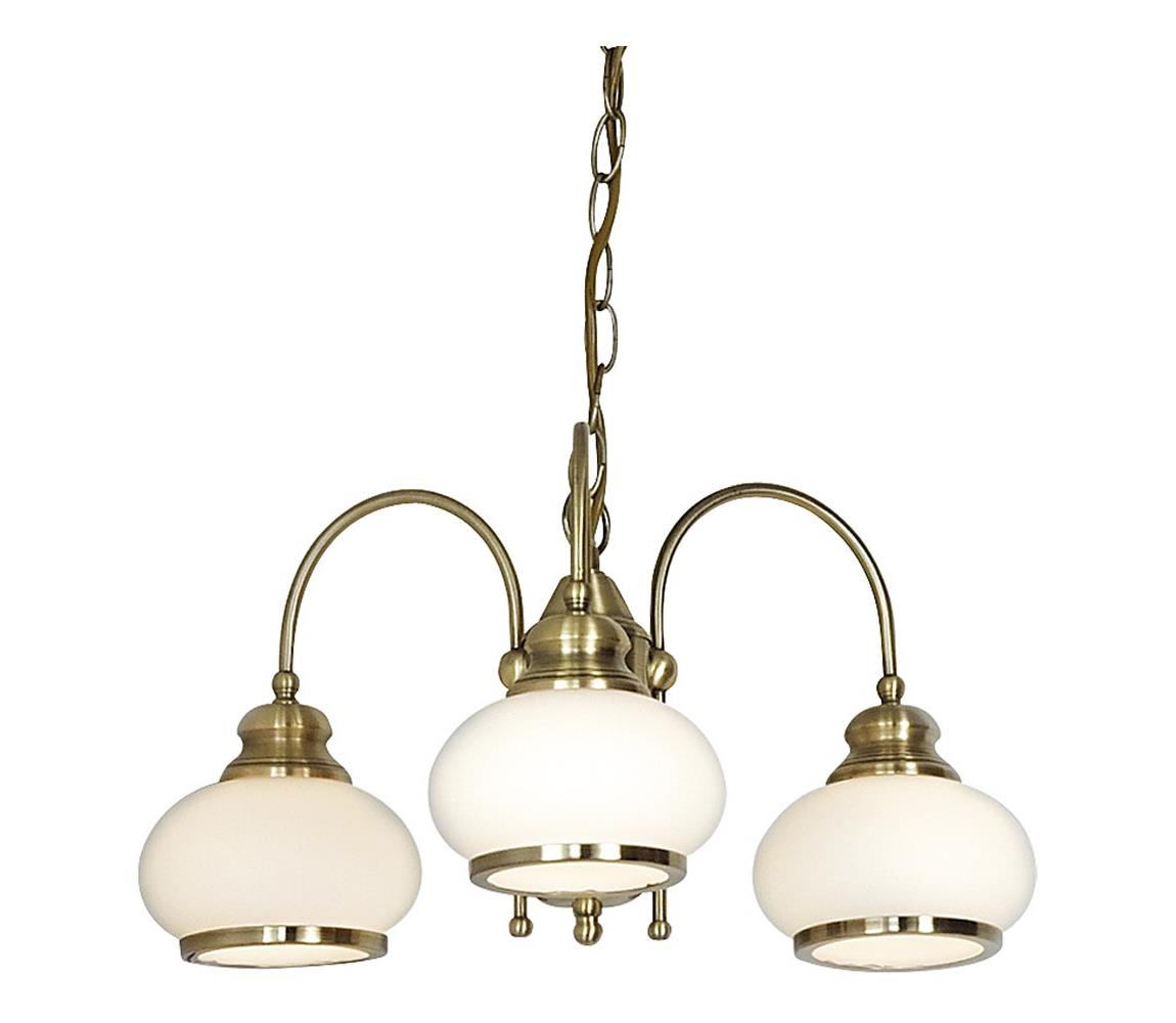 Globo Globo 6900-3 - Závěsné stropní svítidlo NOSTALGIKA 3x40W/E14/230V GL2428