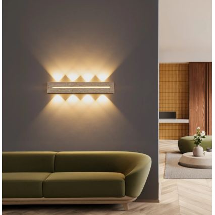 Globo - LED Nástěnné svítidlo LED/21W/230V 3000K 60 cm travertin