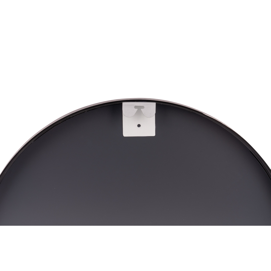 Globo - Nástěnné zrcadlo pr. 60 cm černá