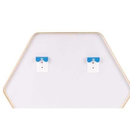 Globo - Nástěnné zrcadlo 70x80 cm zlatá