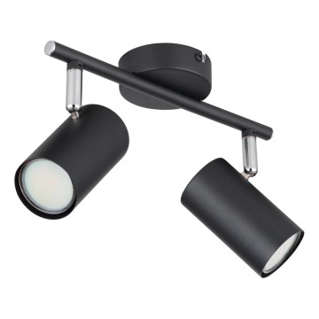 Globo - Bodové svítidlo 2xGU10/25W/230V černá