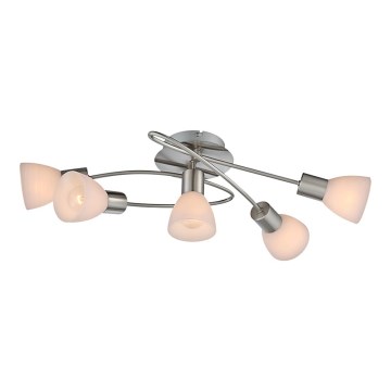 Globo - Bodové svítidlo 5xE14/40W/230V