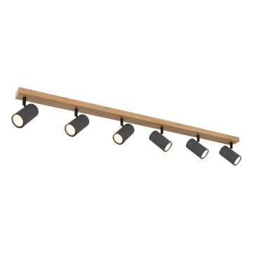 Globo - Bodové svítidlo 6xGU10/35W/230V hnědá/černá