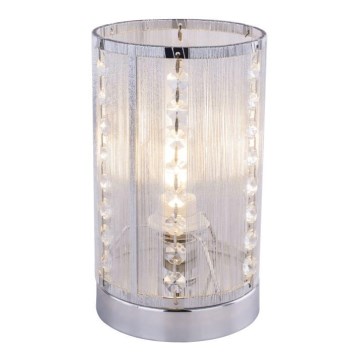 Globo - Křišťálová stolní lampa 1xE14/40W/230V