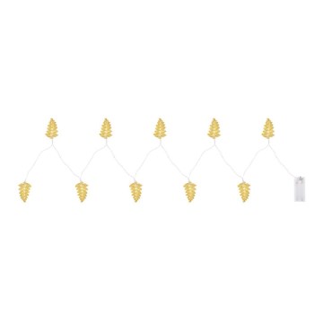 Globo - LED Dekorační řetěz 10xLED/0,03W/2xAA
