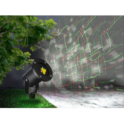 Globo - LED Laserový projektor LED/10W/230V IP65 + dálkové ovládání