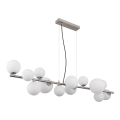 Globo - LED Lustr na lanku 13xG9/3,5W/230V bílá