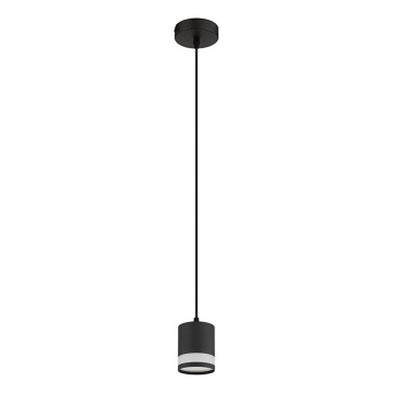 Globo - LED Lustr na lanku 1xGX53/7W/230V 3000K černá