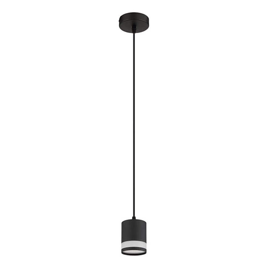 Globo - LED Lustr na lanku 1xGX53/7W/230V 3000K černá