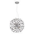 Globo - LED Lustr na lanku 8xG9/3,5W/230V pr. 40 cm lesklý chrom