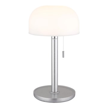 Globo - LED Nabíjecí stolní lampa LED/1,5W/3,7V 3000/4200/6000K 1800 mAh stříbrná