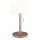 Globo - LED Nabíjecí stolní lampa LED/1,5W/3,7V 3000/4200/6000K 1800mAh hnědá