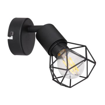 Globo - LED Nástěnné bodové svítidlo 1xE14/5W/230V černá