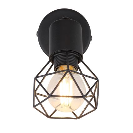 Globo - LED Nástěnné bodové svítidlo 1xE14/6W/230V černá