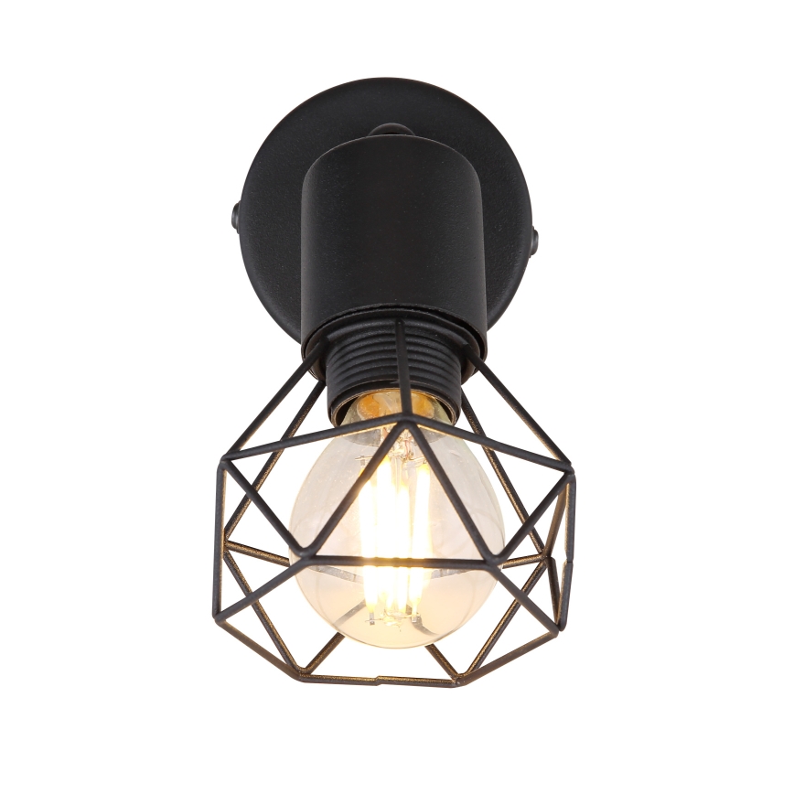 Globo - LED Nástěnné bodové svítidlo 1xE14/6W/230V černá