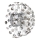 Globo - LED Nástěnné svítidlo 6xG9/3,5W/230V lesklý chrom