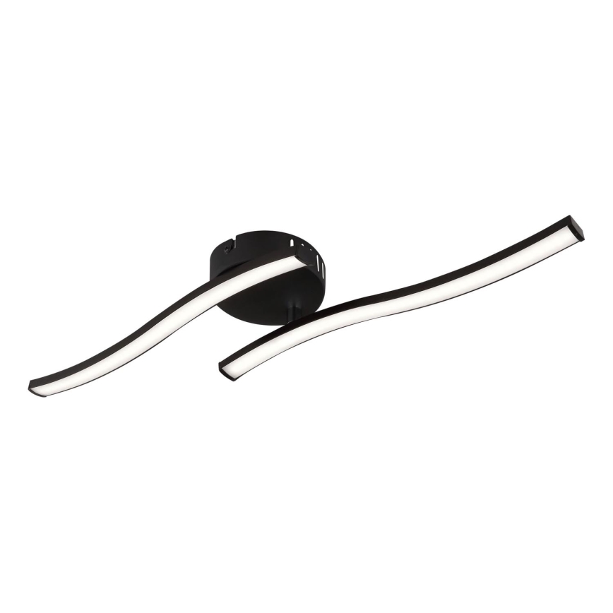 Globo - LED Přisazený lustr LED/12W/230V 3000K černá