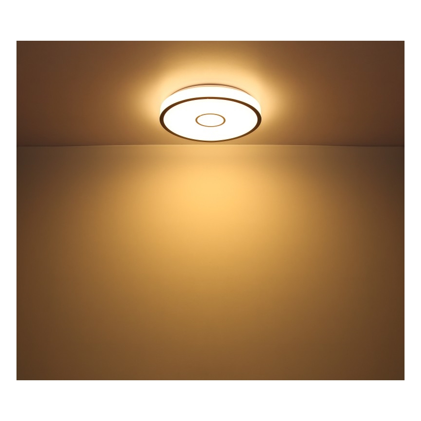 Globo- LED RGB Koupelnové stmívatelné svítidlo LED/30W/230V IP44 Wi-Fi Tuya + dálkové ovládání
