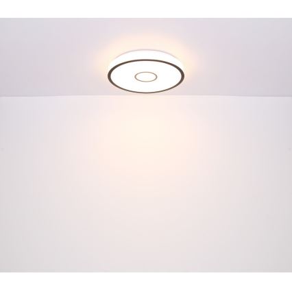 Globo- LED RGB Koupelnové stmívatelné svítidlo LED/30W/230V IP44 Wi-Fi Tuya + dálkové ovládání