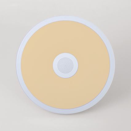 Globo - LED RGBW Stmívatelné koupelnové svítidlo s reproduktorem LED/18W/230V 3000-6500K IP44 + dálkové ovládání